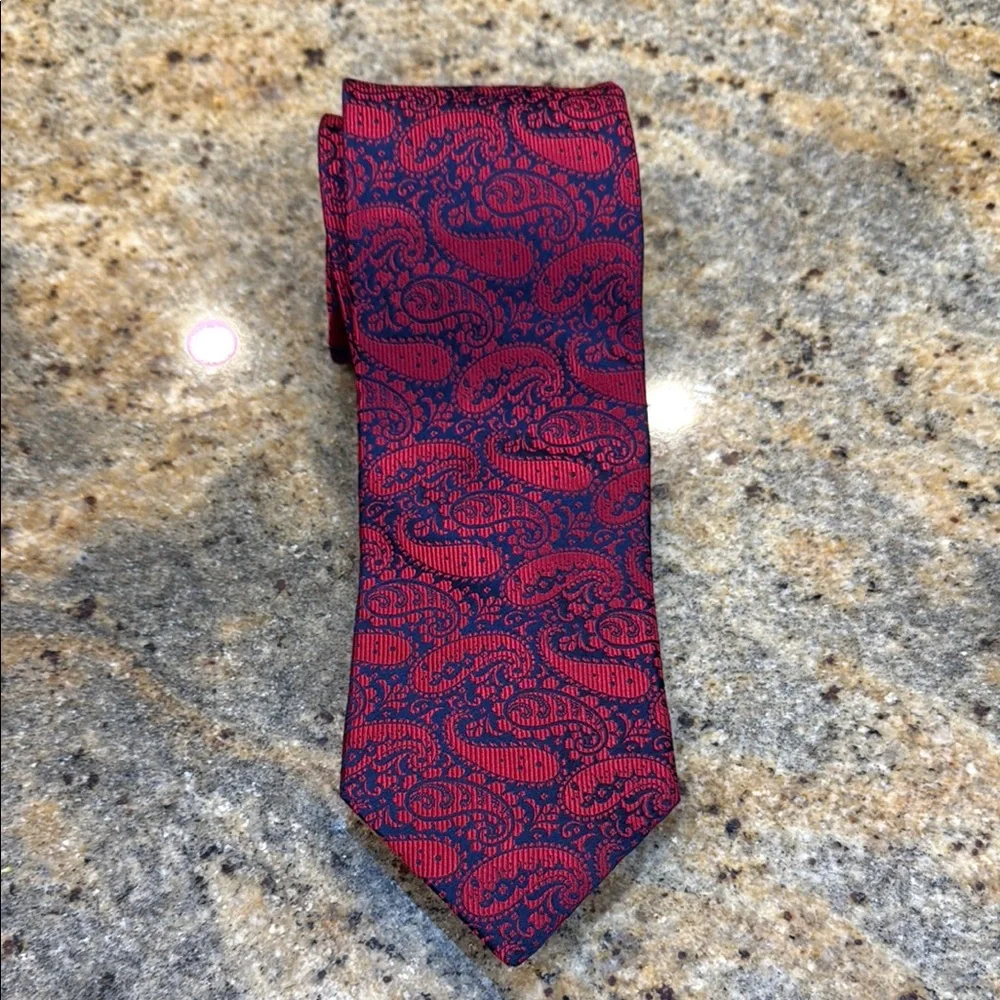 Hart Schaffner Marx Paisley‎ Men’s Tie